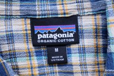 画像4: patagoniaパタゴニア A/C Shirts チェック 半袖 オーガニックコットン ガーゼシャツ FWSB M (4)