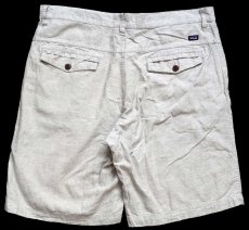 画像2: patagoniaパタゴニア Back Step Shorts ヘンプ×オーガニックコットン ショートパンツ CHFG シャンブレー グレー W34★A ショーツ (2)
