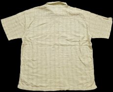 画像2: 00s patagoniaパタゴニア A/C Yarn Dye Shirt チェック 半袖 オーガニックコットン ガーゼシャツ ACF XL (2)
