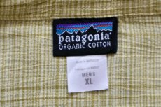 画像4: 00s patagoniaパタゴニア A/C Yarn Dye Shirt チェック 半袖 オーガニックコットン ガーゼシャツ ACF XL (4)