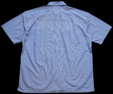 画像2: patagoniaパタゴニア Island Hopper Shirt 半袖 オーガニックコットン混 アイランドホッパーシャツ MBB 青 XL (2)