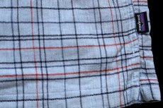 画像5: patagoniaパタゴニア A/C Shirts チェック 半袖 オーガニックコットン ガーゼシャツ FADB XL (5)