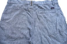 画像4: patagoniaパタゴニア Back Step Shorts ヘンプ×オーガニックコットン ショートパンツ シャンブレー ブルー W32★C ショーツ (4)