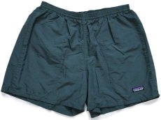 画像1: 00s patagoniaパタゴニア BAGGIES SHORTS ナイロン バギーズショーツ GNN グリーン M★10 ショートパンツ (1)