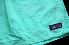 画像4: patagoniaパタゴニア BAGGIES LONGS 7INCH ナイロン バギーズ ロング ショーツ ライトグリーン M★15 ショートパンツ (4)