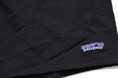 画像4: patagoniaパタゴニア BAGGIES LONGS 7INCH ナイロン バギーズ ロング ショーツ ブラック M★02 ショートパンツ (4)