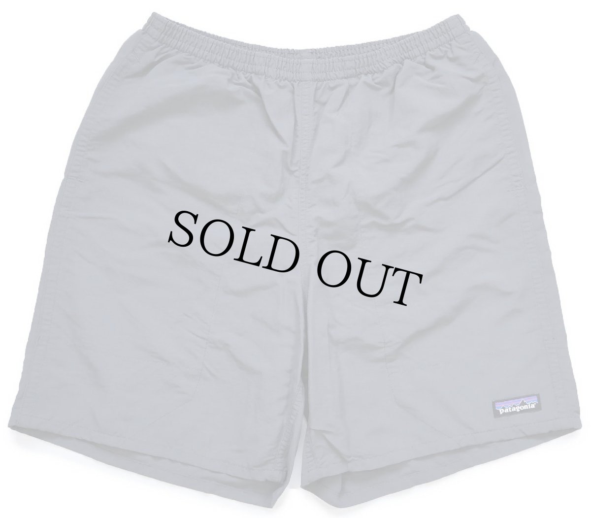 画像1: patagoniaパタゴニア BAGGIES LONGS 7INCH ナイロン バギーズ ロング ショーツ FGE フォージグレー S★07 ショートパンツ (1)