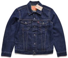 画像1: 新品★Levi'sリーバイス TYPE III TRUCKER ダークインディゴ デニムジャケット 4ポケット S (1)