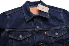 画像3: 新品★Levi'sリーバイス TYPE III TRUCKER ダークインディゴ デニムジャケット 4ポケット S (3)