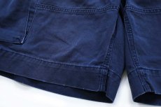 画像6: 00s ポロ ラルフローレン USED加工 コットン カーゴ ショートパンツ 紺 W35★168 ショーツ (6)