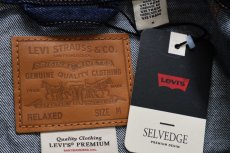 画像4: 新品★LEVI'S PREMIUM リーバイス TYPE I TRUCKER デニムジャケット M★1st (4)