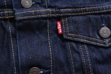 画像5: 新品★Levi'sリーバイス TYPE III TRUCKER ダークインディゴ デニムジャケット 4ポケット S (5)
