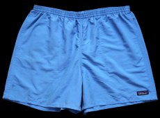 画像1: patagoniaパタゴニア BAGGIES SHORTS ナイロン バギーズショーツ POBL ライトブルー XL★13 ショートパンツ (1)