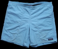 画像1: patagoniaパタゴニア BAGGIES LONGS 7INCH ナイロン バギーズ ロング ショーツ SKPB ライトブルー S★12 ショートパンツ (1)