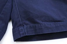 画像6: 90s メキシコ製 ポロ ラルフローレン TYLER SHORT ツータック コットン チノ ショートパンツ 紺 W32★156 ショーツ (6)