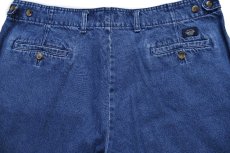 画像4: 00s DOCKERSドッカーズ ツータック デニム ショートパンツ W38★Levi'sリーバイス ショーツ (4)