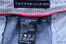 画像5: 00s TOMMY HILFIGERトミーヒルフィガー ツータック デニム ショートパンツ W35★ショーツ (5)
