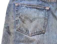 画像6: Levi'sリーバイス 501 ダメージ&汚れ デニムパンツ ヒゲ W38★SDP4527 (6)