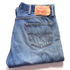 画像1: Levi'sリーバイス 501 ダメージ&汚れ デニムパンツ ヒゲ W38★SDP4529 (1)