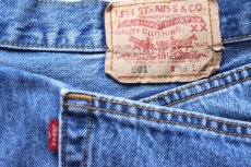 画像6: 00s メキシコ製 Levi'sリーバイス 501 ダメージ デニムパンツ W36 L32★SDP4538 (6)