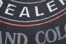 画像6: HARLEY-DAVIDSON ハーレー ダビッドソン 両面プリント コットンTシャツ 黒 (6)