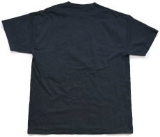 画像3: 00s HARLEY-DAVIDSON ハーレー ダビッドソン THUNDER MOUNTAIN ロゴ刺繍 コットンTシャツ 黒 XL (3)