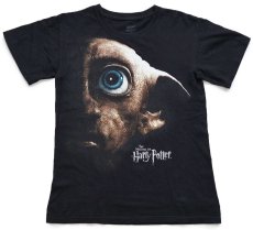 画像2: WARNER BROS THE MAKING OF Harry Potter ハリーポッター ドビー コットンTシャツ 黒 S (2)