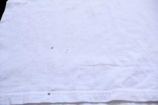 画像7: 00s Hanes Coca-Colaコカコーラ ピンストライプ 袖プリント コットン 長袖Tシャツ 白 L (7)