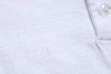 画像6: 90s USA製 SCRIPPS HOWARD ツートン ヘンリーネック 七分袖Tシャツ 白×青 XL (6)