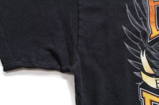 画像7: HARLEY-DAVIDSON ハーレー ダビッドソン 両面プリント コットンTシャツ 黒 (7)