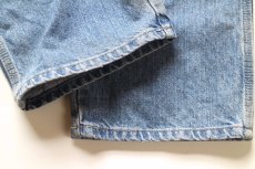 画像9: Dickiesディッキーズ ダメージ&汚れ デニム ペインターパンツ ボロ W36 L32★06 (9)
