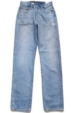 画像2: 未使用★LEVI'Sリーバイス PREMIUM 501 BIGE リペア&ビンテージ加工 デニムパンツ W25 L32 (2)