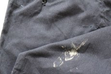 画像8: Dickiesディッキーズ ペンキ飛び ダブルニー ワークパンツ 紺 フェード W44★02 特大 (8)