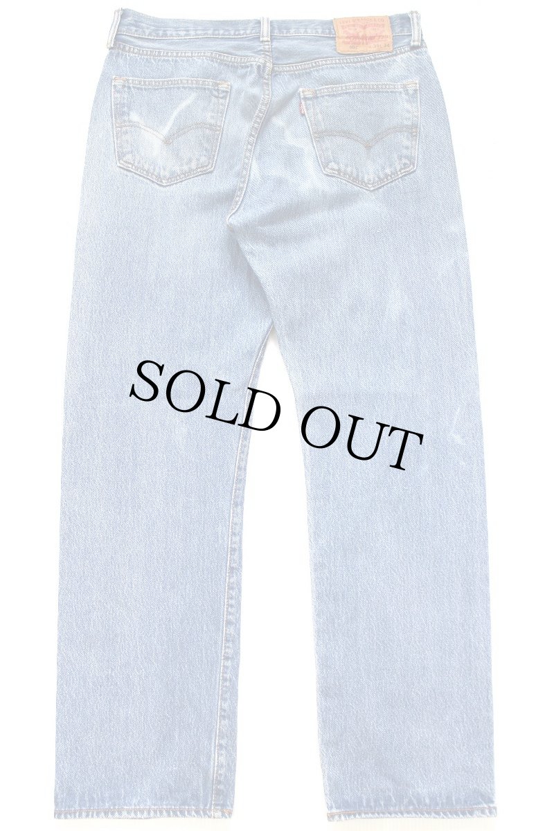 画像3: Levi'sリーバイス 501 ブリーチ デニムパンツ W35★SDP4553 (3)