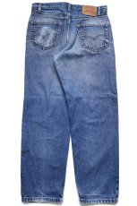 画像4: 00s Levi'sリーバイス 550 ペンキ飛び デニムパンツ ヒゲ W34 L30 (4)