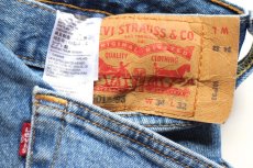 画像6: Levi'sリーバイス 501 '93 ペンキ飛び ストレッチ デニムパンツ W34 L32★SDP4555 (6)