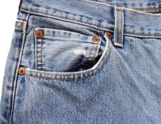 画像6: Levi'sリーバイス 501 ダメージ デニムパンツ W35★SDP4552 (6)