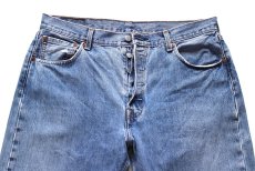 画像4: Levi'sリーバイス 501 ダメージ デニムパンツ W35★SDP4552 (4)