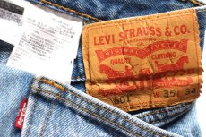 画像5: Levi'sリーバイス 501 ブリーチ デニムパンツ W35★SDP4553 (5)