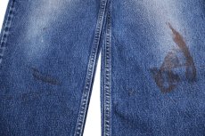 画像8: 00s Levi'sリーバイス 550 ペンキ飛び デニムパンツ ヒゲ W34 L30 (8)