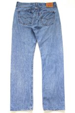 画像3: Levi'sリーバイス 501 ダメージ デニムパンツ W35★SDP4552 (3)