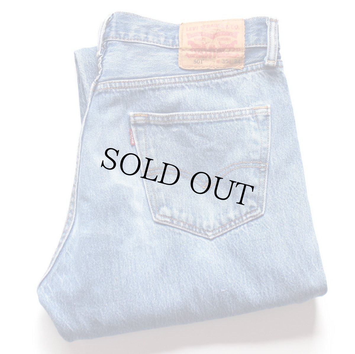 画像1: Levi'sリーバイス 501 ブリーチ デニムパンツ W35★SDP4553 (1)