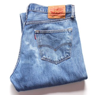 80s USA製 Levi'sリーバイス 501 ギャラクティックウォッシュ デニム