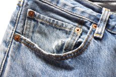 画像7: 00s Levi'sリーバイス 501 ダメージ デニムパンツ W32 L29★SDP4567 (7)