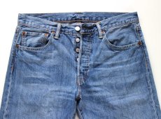 画像4: トルコ製 Levi'sリーバイス 501 USED加工 デニムパンツ W31 L32★SDP4570 ユーロ (4)