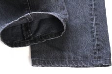 画像7: 00s メキシコ製 Levi'sリーバイス 501 ブラック デニムパンツ W34★SDP4606 (7)