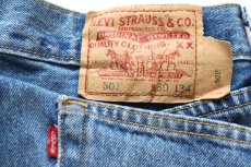 画像6: 00s Levi'sリーバイス 501 デニムパンツ W30 L34★SDP4578 (6)
