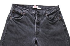 画像4: 00s メキシコ製 Levi'sリーバイス 501 ブラック デニムパンツ W34★SDP4606 (4)