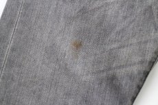 画像6: Levi'sリーバイス 501 USED加工 先染め グレー デニムパンツ W32 L32★SDP4591 (6)