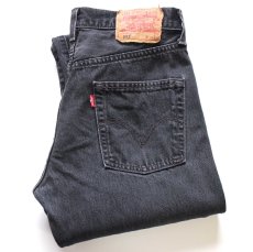 画像1: Levi'sリーバイス 501 ブラック デニムパンツ W29 L34★SDP4605 (1)